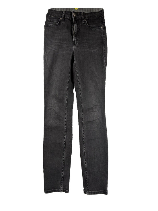 Calvin Klein Denim - Calvin Klein Jeans Washed Faded Black Skinny Denim Pants‎ Size 28x30 (C28 L30)